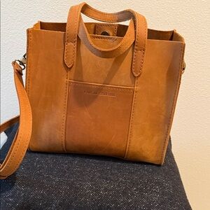Portland Leather Lola Crossbody Tote Bag